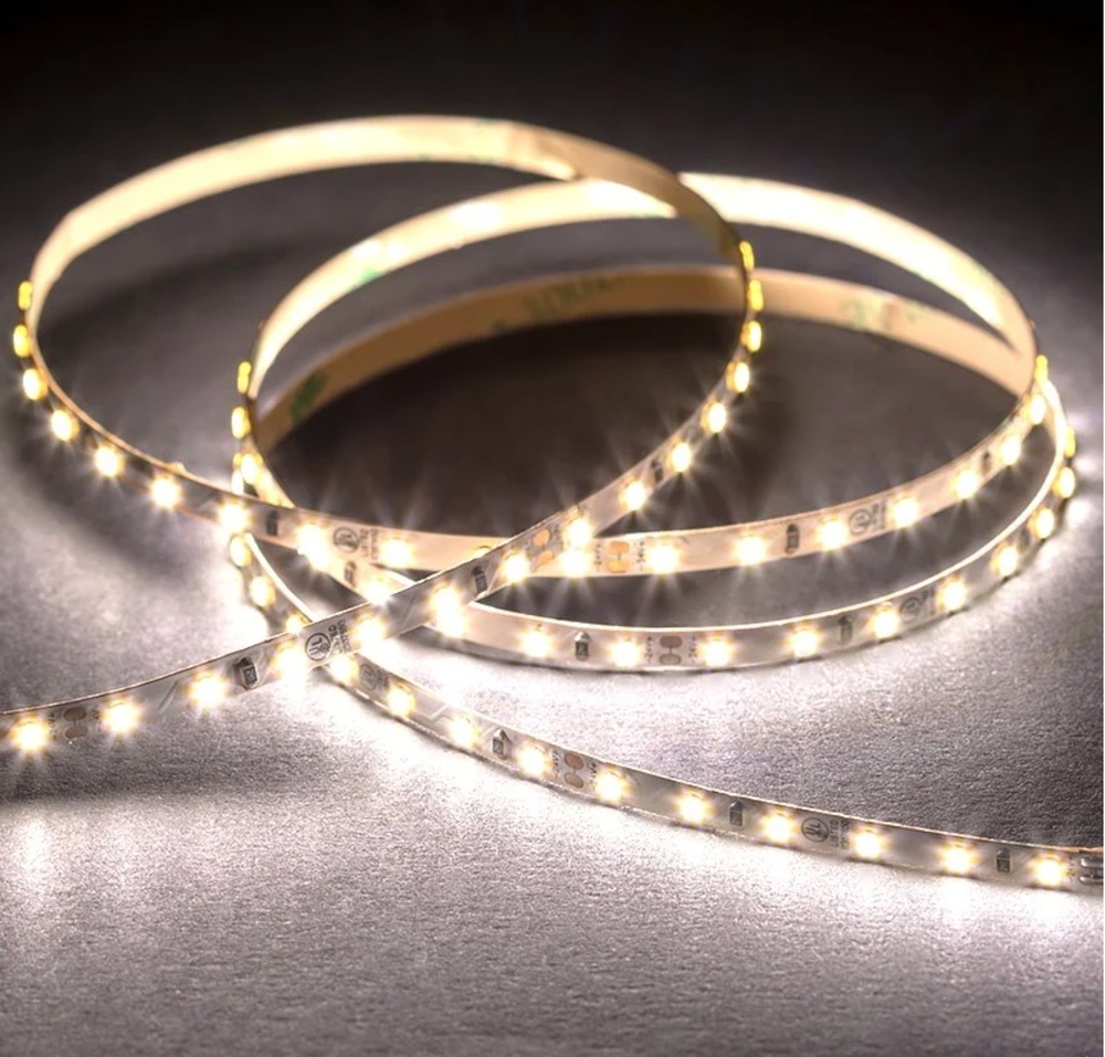 Warm White LED Strip Light SMD 2216 IP20 DC24V, 5M Under cabinet Emitting Lights